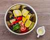 Салат из овощей на гриле и зелени - рецепт с фото, рецепт приготовления в домашних условиях