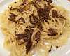 Спагетти с черным трюфелем и пекорино - рецепт с фото, рецепт приготовления в домашних условиях