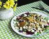 Теплый салат с карамелизованной грушей, сливочным сыром и миндалем - рецепт с фото, рецепт приготовления в домашних условиях