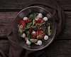 Легкий овощной салат с моцареллой - рецепт с фото, рецепт приготовления в домашних условиях