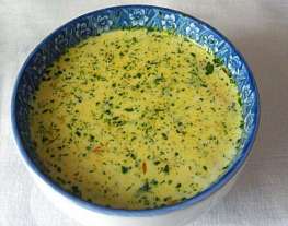 Овощной суп из сельдерея