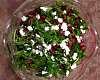 Салат из красной фасоли с творожным сыром, красным луком и сезонным салатом - рецепт с фото, рецепт приготовления в домашних условиях