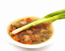 Суп из моркови и сельдерея
