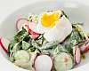 Весенний салат с редисом и яйцом пашот - рецепт с фото, рецепт приготовления в домашних условиях