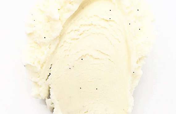 Сливочное мороженое с ванилью, ромашкой и бадьяном