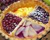 Пирог из слоеного теста с ягодами и фруктами - рецепт с фото, рецепт приготовления в домашних условиях