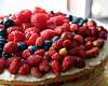 Фруктово-ягодый торт с кремом из маскарпоне - рецепт с фото, рецепт приготовления в домашних условиях