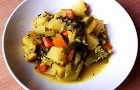 Сабджи (индийское овощное рагу)