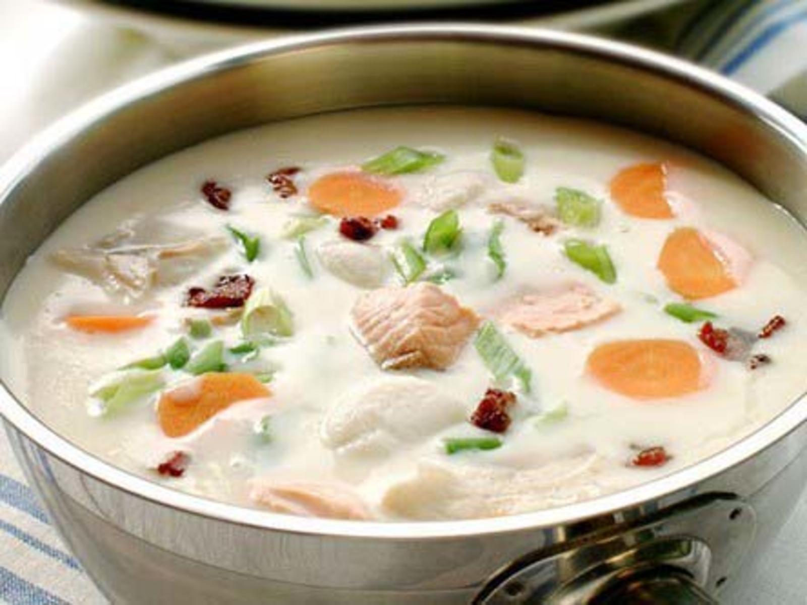 Bergensk fiskesuppe Норвежская кухня