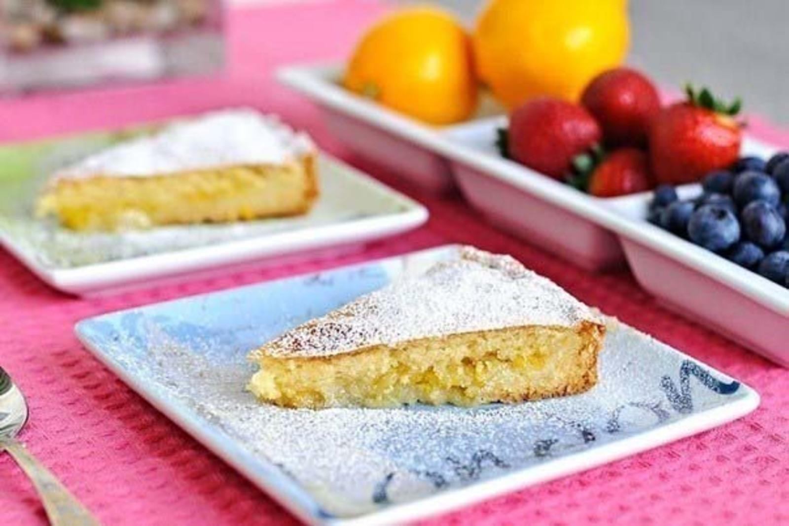 Сицилийский лимонный пирог