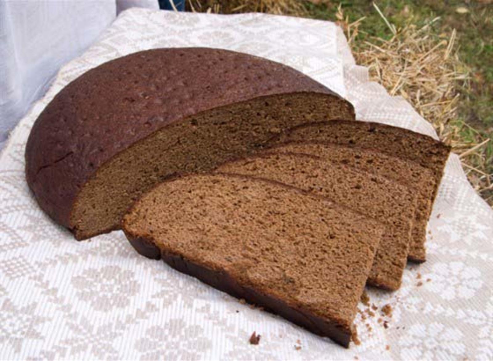 Ржано-пшеничный хлеб 