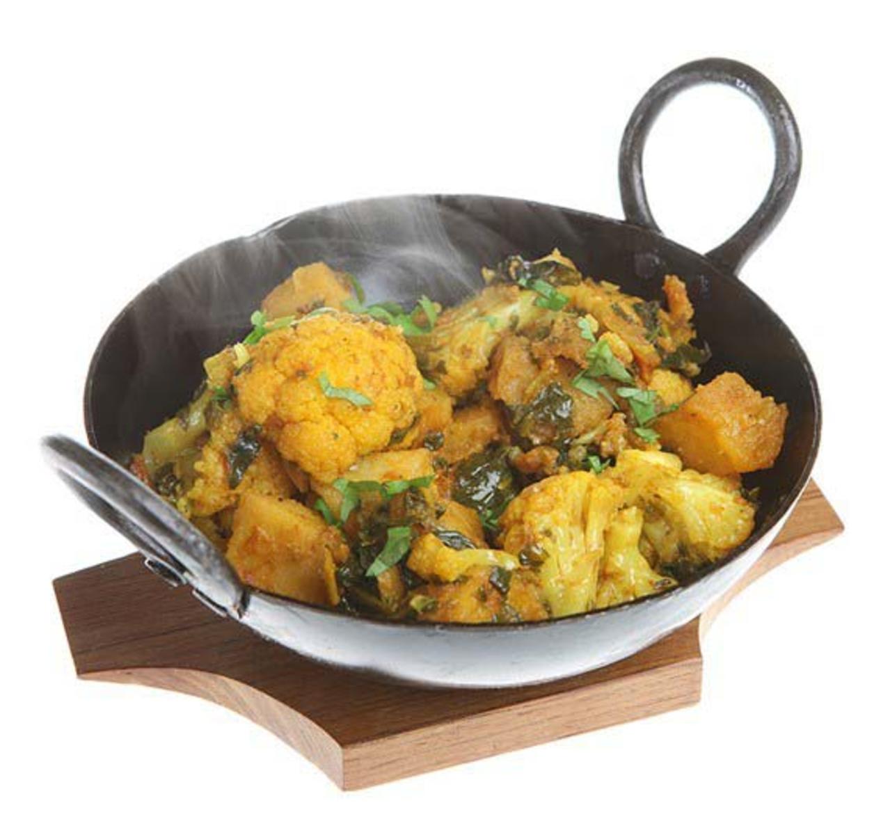 Капуста карри рецепт индийская кухня